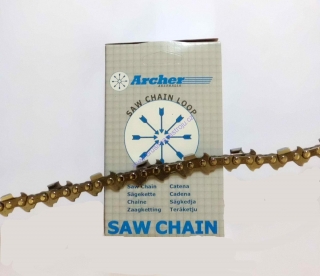 Pilový řetěz ARCHER D1C - 3/8, 1,3mm, 34 článků, hranatý zub